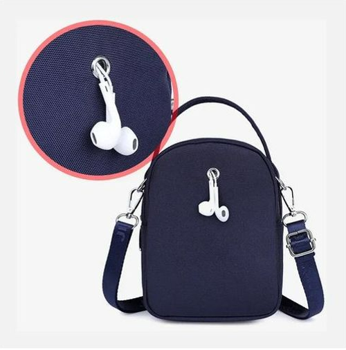 Waterproof Women's Crossbody Bag-Black
