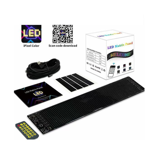 Colorful Eye Lamp Soft Screen For Car Windows