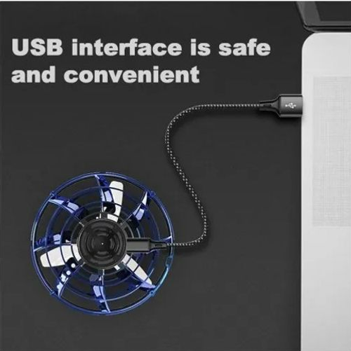 Induction Toy Fingertips Upgrade Flying Gyro UFO