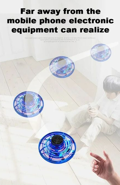 Induction Toy Fingertips Upgrade Flying Gyro UFO