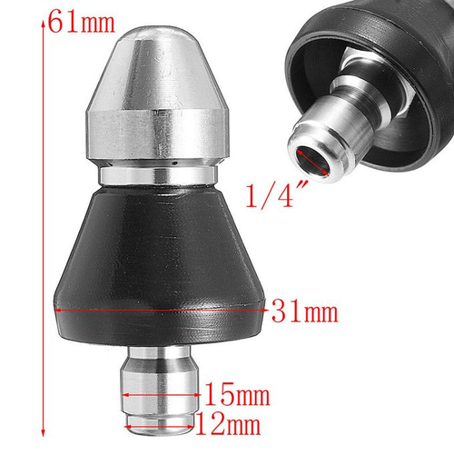 Sewer Cleaning Tool High Pressure Nozzle