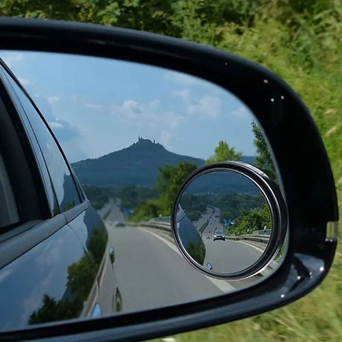 2 Pcs Rearview Mirror Auxiliary Mirror