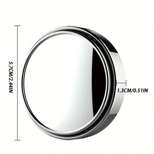 2 Pcs Rearview Mirror Auxiliary Mirror