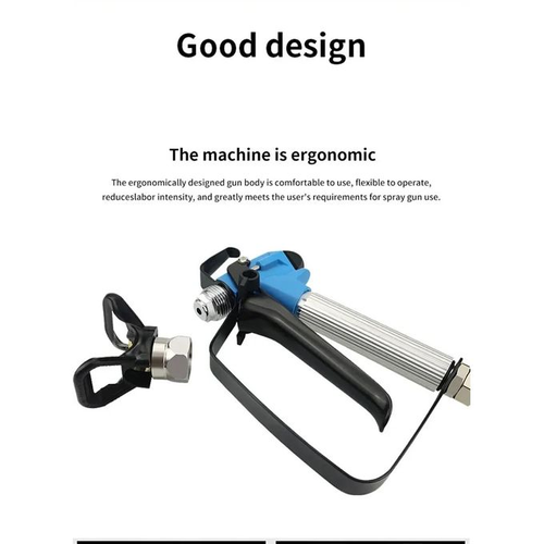 Professional 837 Airless Spray Gun With 517 Spray Nozzle