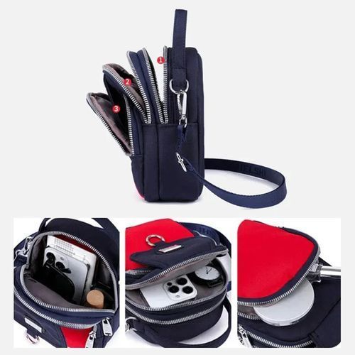 Waterproof Women's Crossbody Bag-Black