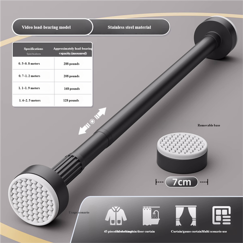 Punch Free Adjustable Telescopic Rod