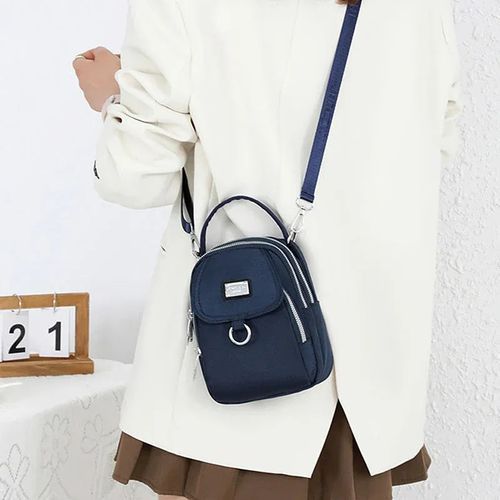 Waterproof Women's Crossbody Bag-Black