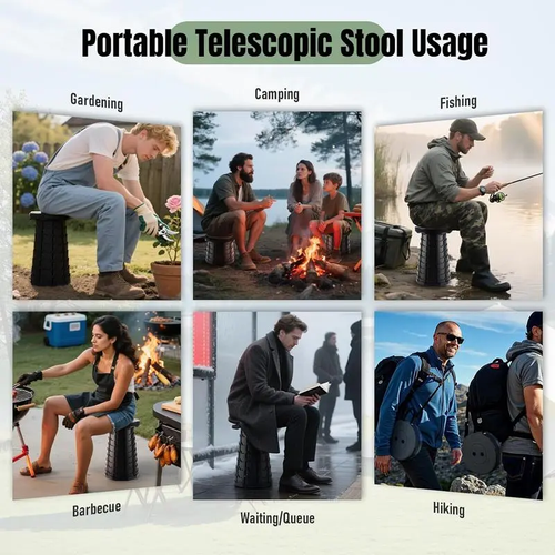 An Essential Foldable Stool for Outings