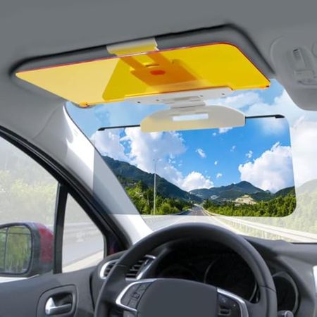 Car Sun Visor – Anti-Glare Day & Night Shield