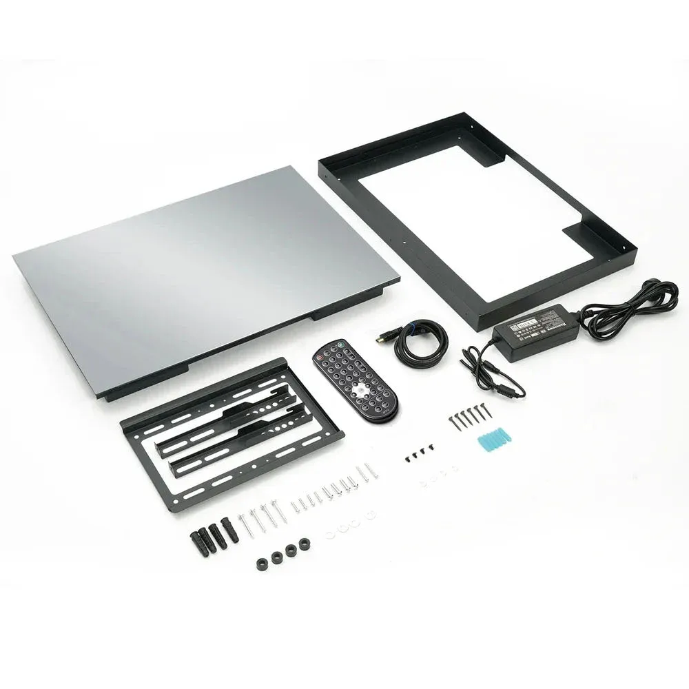 Youryoke bathroom shower bathtub smart Touch Screen mirror TV waterproof IP66