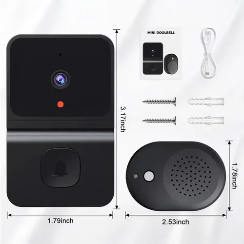 👀Wireless Video Doorbell With Camera
