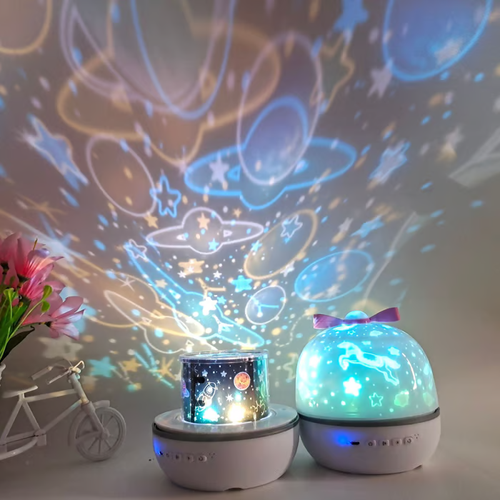 💟LED Night Light Galaxy Projector