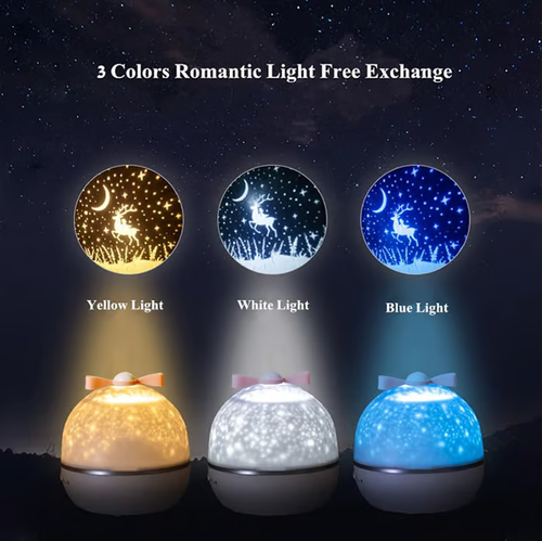 💟LED Night Light Galaxy Projector