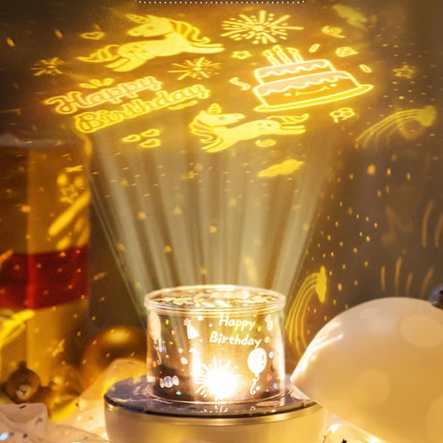 💟LED Night Light Galaxy Projector