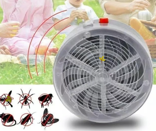 Solar Powered Bug Zapper - No Need for Wiring or Battery Costs