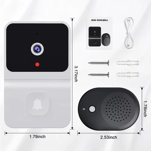 👀Wireless Video Doorbell With Camera