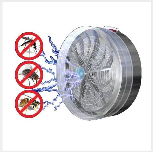Solar Powered Bug Zapper - No Need for Wiring or Battery Costs