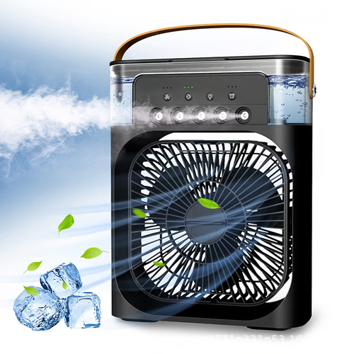 💦Mini Frost Fan Portable Air Conditioner AC Cooler Humidifier💦black color