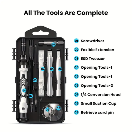 ⭐Screwdriver set 115 in 1 multi-function precision screwdriver watch phone Service tool