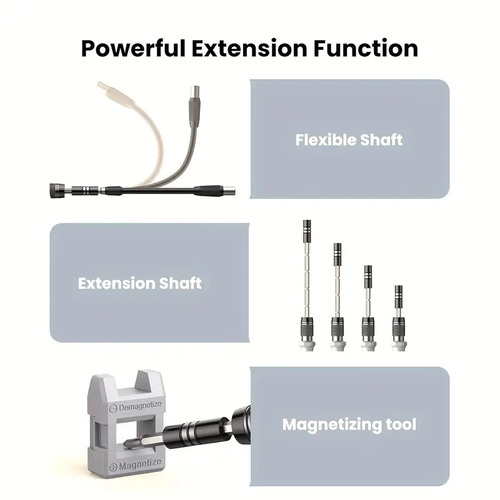 ⭐Screwdriver set 115 in 1 multi-function precision screwdriver watch phone Service tool