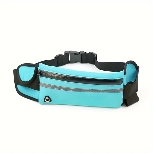 ⭐Running waist pack with mobile phone pocket, unisex sports waist pack, suitable for running and outdoor activities