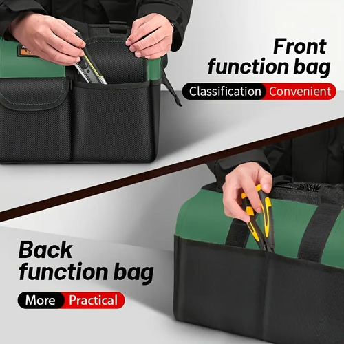 ⭐Arezer tool kit multi-functional electrician canvas Oxford cloth waterproof wear