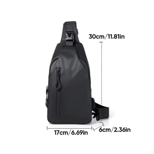 🔥Hot sale New men's chest bag shoulder crossbody bag