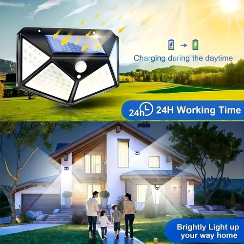 ⭐Solar fence light Solar deck light Solar wall light, outdoor fence perfect decorative lighting, suitable for fenced deck patio patio garage steps stair lighting