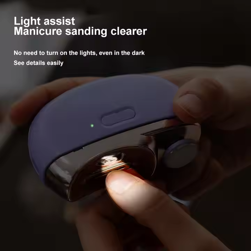 ⭐Electric nail clipper portable nail clipper children adult anti-clipper automatic multi-function nail polish machine