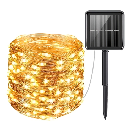 💡Outdoor solar fairy lamp 8 modes, ideal for festivals, gardens, terraces, trees, parties, yards, wedding decoration