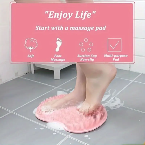 🔥Hot sale, buy one get one free🔥 silicone body cleaner with suction cups for home bathroom use🔥🔥