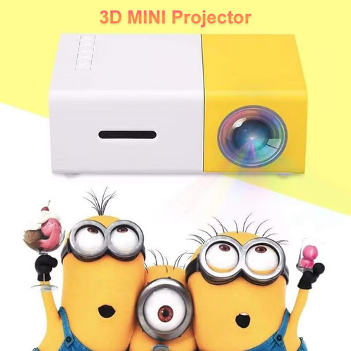 ⭐Mini LED projector with stereo Student gift Birthday gift Christmas gift Portable or Outdoor or camping or Home or cinema or office using compatible devices