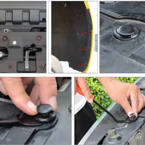 🔥 Promotion on Sale 🔥 Auto Fastener set snap, suitable for all kinds of auto mudguards, door panels, dashboard parts, with removal tools
