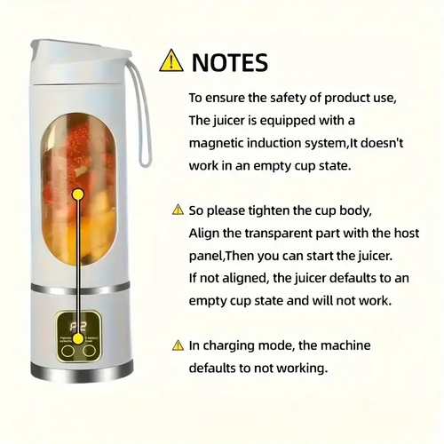 🍹Juicer Portable small charging juicer