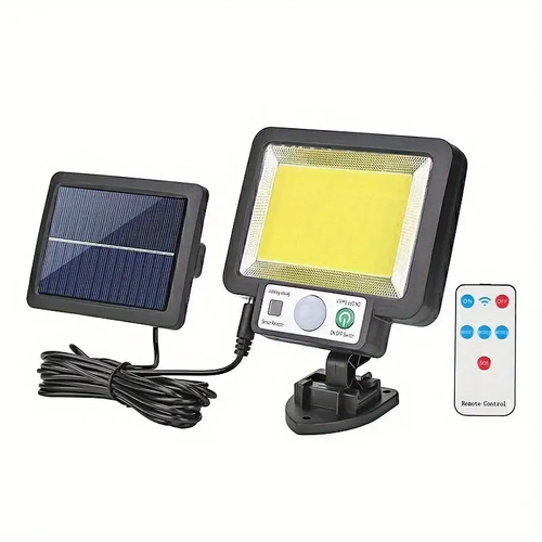 💡Solar Street Light,  Motion Sensor Wall Light, 3 Lighting Modes Waterproof 117COB Wall Lamp, Outdoor Garden Security Flood Lamp For Outdoor Garden Yard