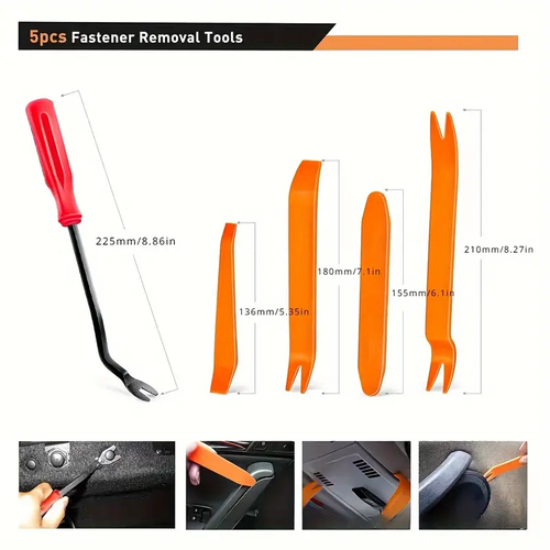 🔥 Promotion on Sale 🔥 Auto Fastener set snap, suitable for all kinds of auto mudguards, door panels, dashboard parts, with removal tools