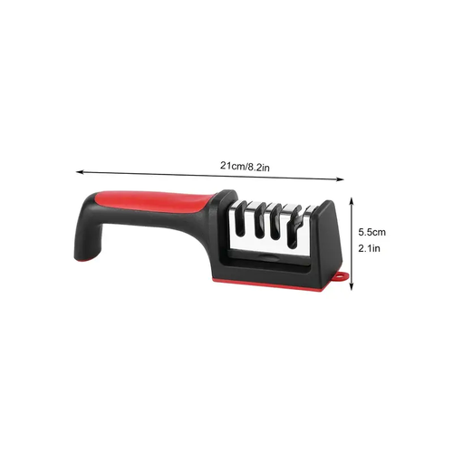 ⭐1pc multi-functional four-stage knife sharpener kit Kitchen knife accessories, grinding, polishing blades, kitchen knives professional knife sharpener tools