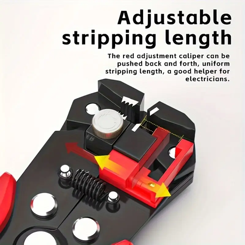 ⭐Wire stripper for electricians Plucking wire and cutting wire stripping domestic pickling network cable pliers Cutting wire automatic cable stripping pliers