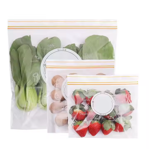 ⭐Ultra-practical multi-purpose food storage Fresh packaging sealed fruit eco-bag