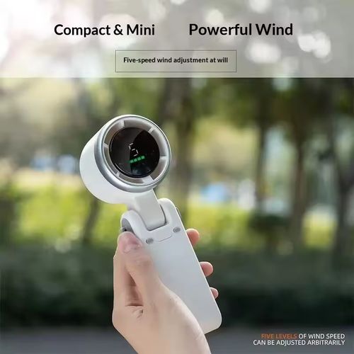 Bring a folding fan