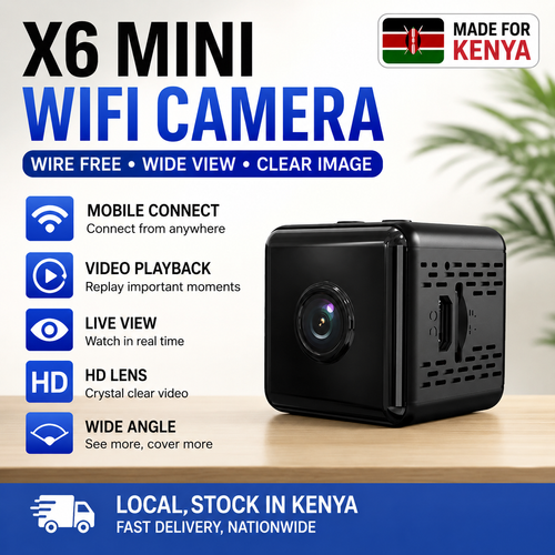 🔥HOT SALE🔥 COD！X1 WiFi Camera — 1080p Night Vision Security Camera for Smart Home Use.Nairobi stock ships within 48H, delivered within 3days