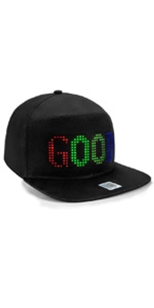 🔥Hot Seller🔥 COD！  Cross-border App Display Screen Cap Bluetooth Edible Duckbill Cap Bar & Restaurant Team-Building & Travel LED Light-Up Advertising Cap