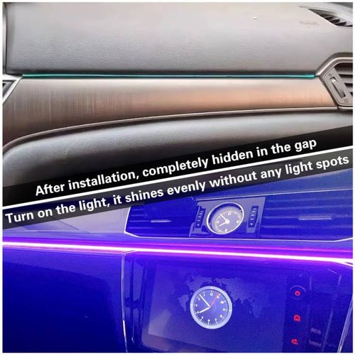 🔥Hot Seller🔥 COD！	 Car Ambient Lighting, In-Car USB Charging, Multicoloured LED Decorative Lights, Disco and Christmas Party Atmosphere Lights, Stage Lights