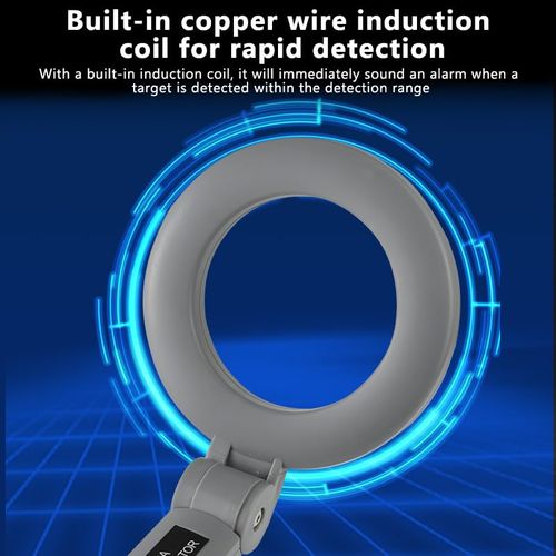 Metal Detector Handheld Alarm High Sensitivity Metal Scanner Security Checker Pinpointer Search Coil Metal Detect Tool