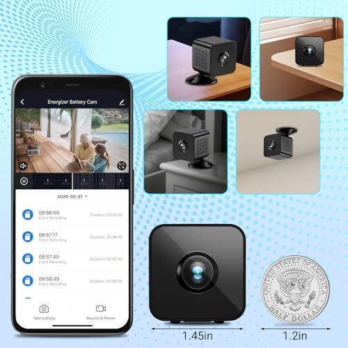 🔥Hot Seller🔥 COD！  Cross-Border X1 Compact Wi-Fi Camera: 1080p Night Vision Security Camera, Surveillance System, Smart Security