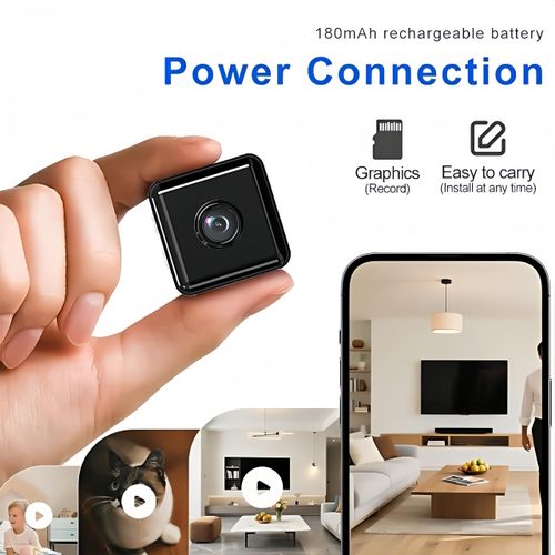 🔥Hot Seller🔥 COD！	Cross-Border X1 Compact Wi-Fi Camera, 1080p Night Vision Security Camera, Surveillance Camera, Smart Security