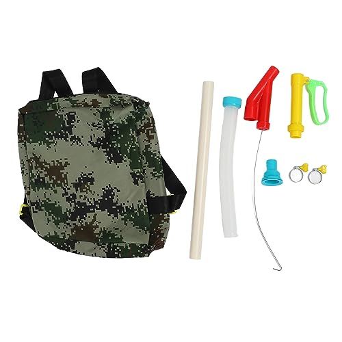 Fertilizer Applicator, Manual Fertilizer Spreader, Portable Corn Soybean Planter with Bag & Shoulder Strap Adjustable for Farm Corn Vegetables Fruit Trees