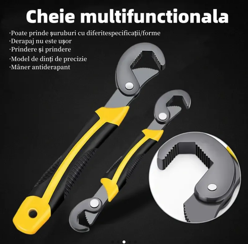 Open-end adjustable wrench