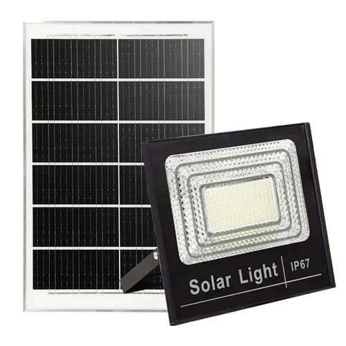 Solar light household outdoor garden light new rural photovoltaic street light led high-power flood light super bright and waterproof