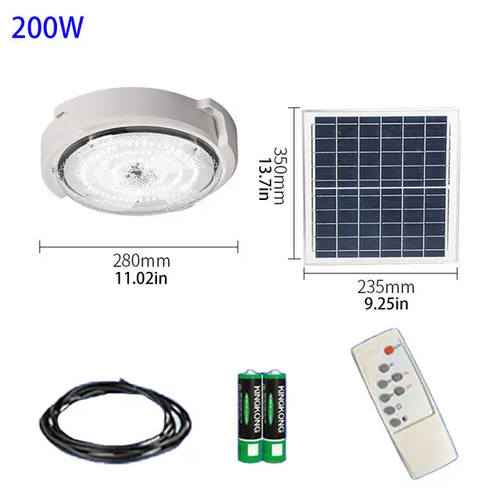 Solar Remote Control Pendant Light Outdoor Waterproof